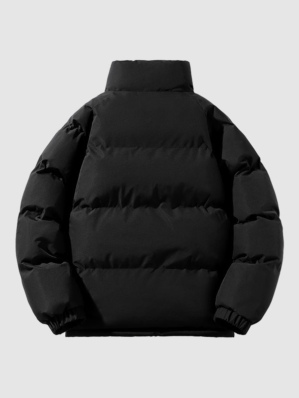 Gewatteerde Heren Puffer Jas – Waterdicht, Warm & Modieus met Fleece Voering