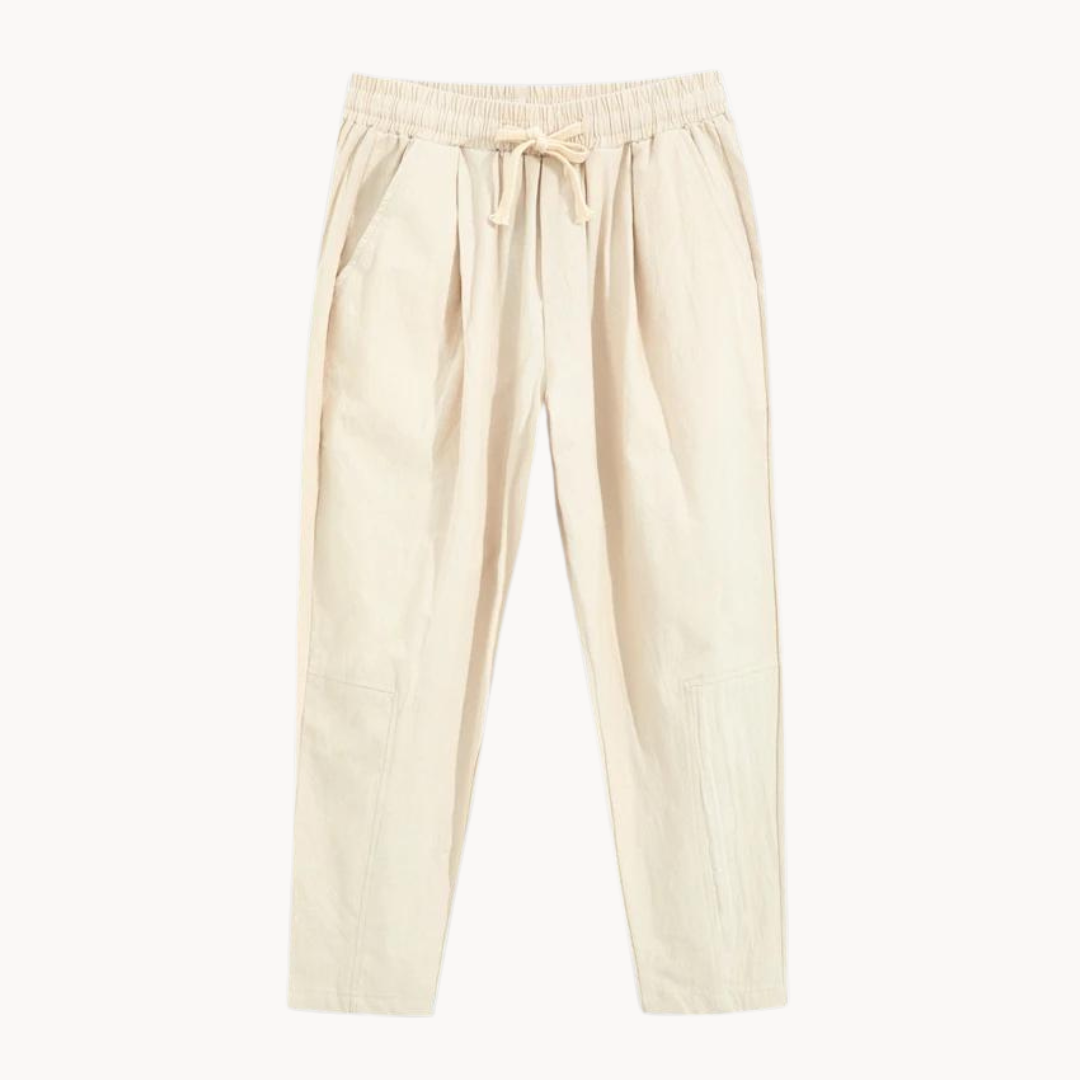 Cotton Linen Broek – Luchtig, Stijlvol & Comfortabel voor Elke Gelegenheid