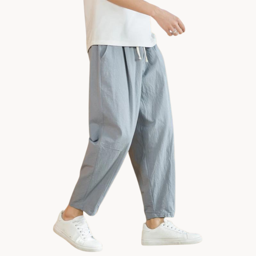 Cotton Linen Broek – Luchtig, Stijlvol & Comfortabel voor Elke Gelegenheid