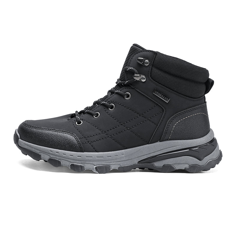 Orthopedische Heren Werk- & Wandelschoenen – Brede Neus, Enkel- & Voetboogondersteuning, Waterdicht & Anti-Slip