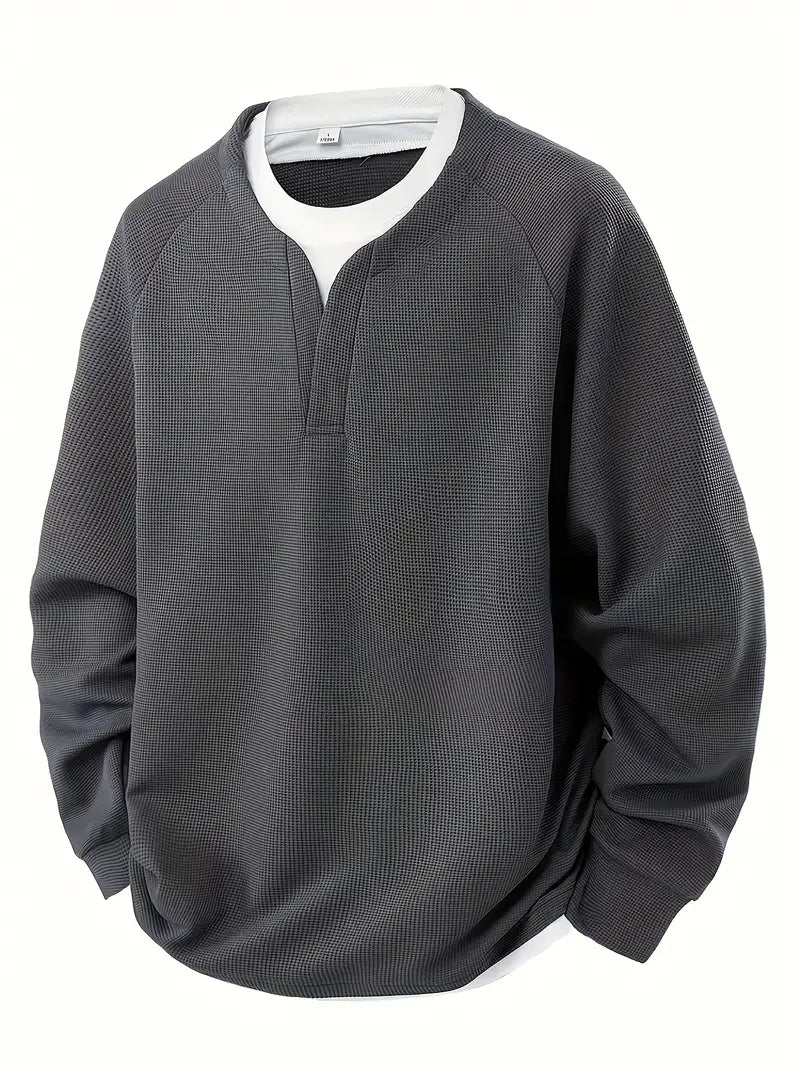Everyday Layered Longsleeve – Comfortabele en Stijlvolle Top voor Dagelijks Gebruik