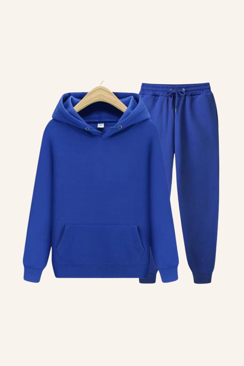 Unisex Hoodie en Joggingbroek Set – Comfortabel Trainingspak voor Thuis en Sport, Zachte Casual Outfit