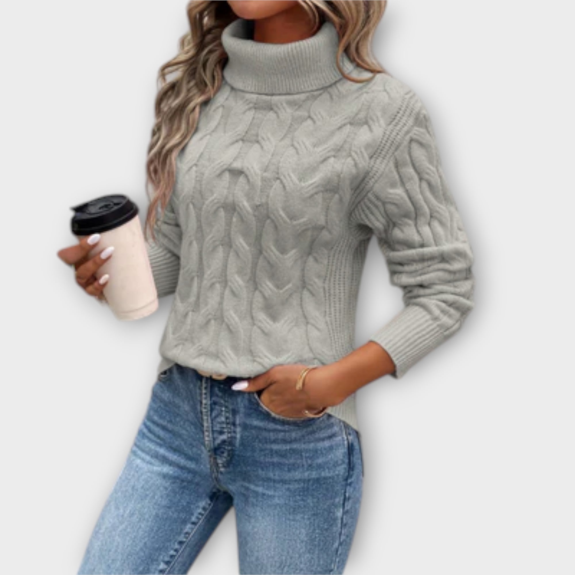 Elegante Gebreide Coltrui – Tijdloos, Warm & Stijlvol