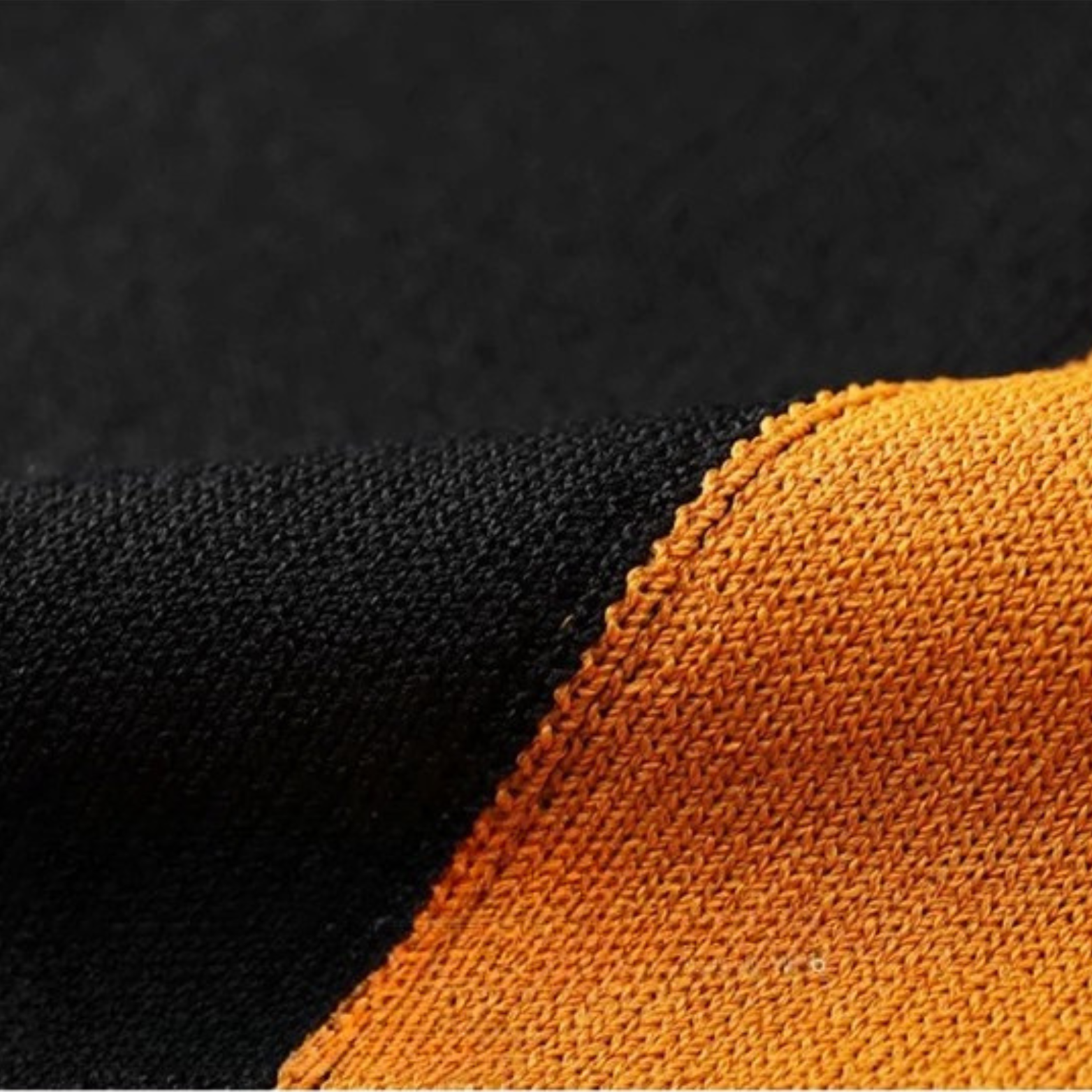 Colorblock Shirt voor Heren – Stijlvol Stretch-Knit T-shirt met Geometrisch Design