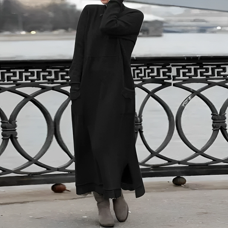 Comfortabele Maxi Jurk – Elegante & Casual Lange Jurk voor Dames