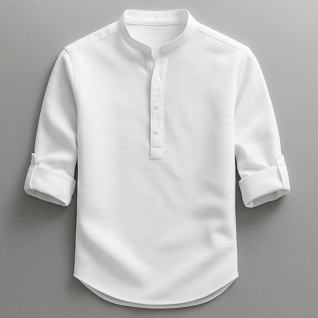 Comfortabele Katoenen Shirt – Lichtgewicht, Ademend & Stijlvol
