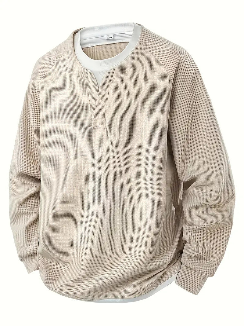 Everyday Layered Longsleeve – Comfortabele en Stijlvolle Top voor Dagelijks Gebruik