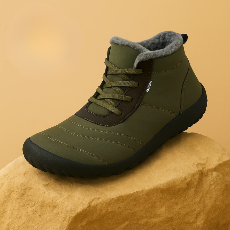 Waterdichte Barefoot Winterschoenen – Warme, Antislip Thermo Buitenlaarzen voor Dames & Heren