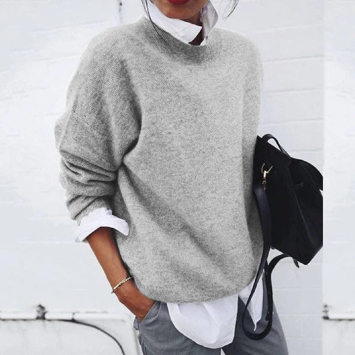 Dames Oversized Kasjmier Trui – Zachte, Warme & Elegante Gebreide Kleding voor Herfst Winter
