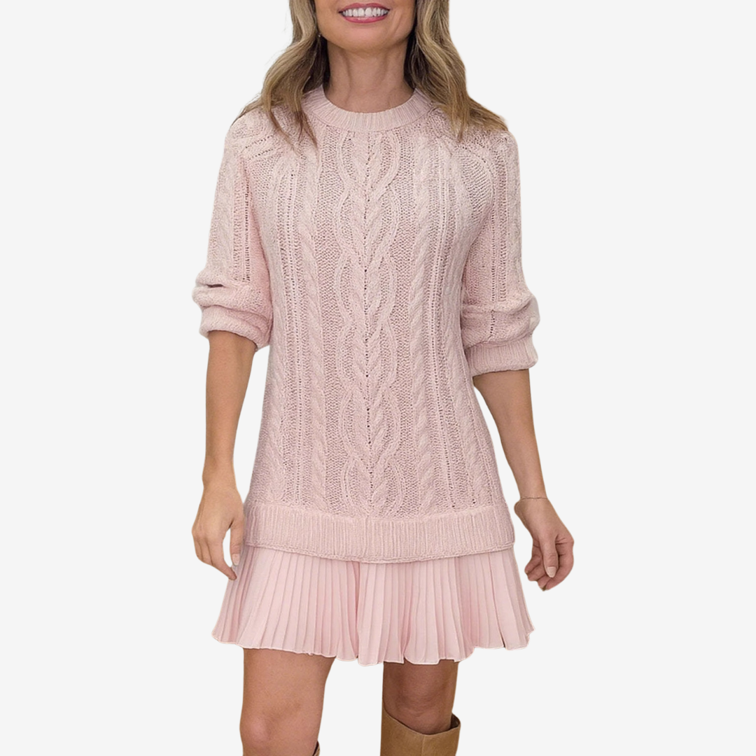 Gebreide Sweater Jurk – Comfortabel, Stijlvol & Veelzijdig voor Elke Gelegenheid