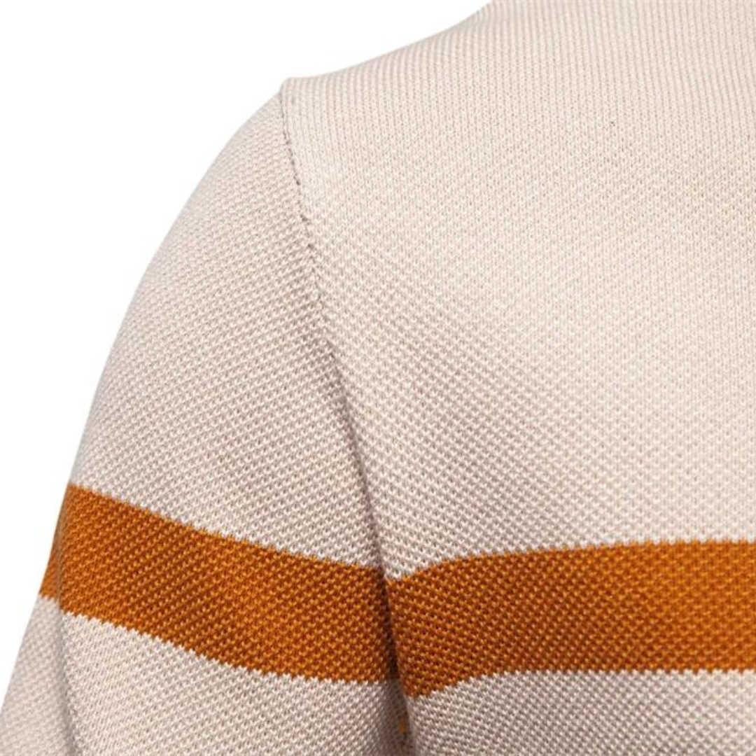 Quarter Zip Sweater – Stijlvolle & Comfortabele Herentrui van Katoen met Rits