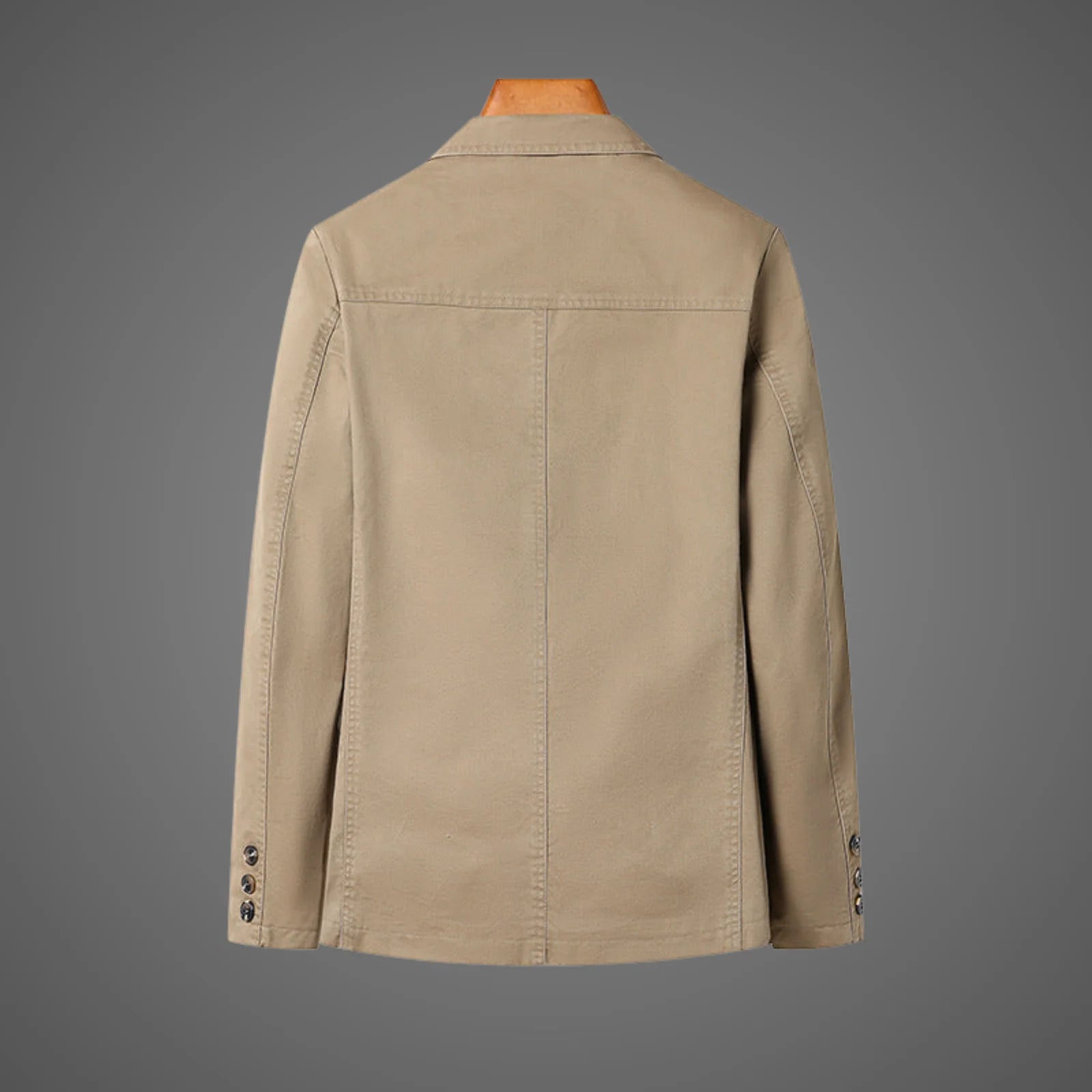 Heren Casual Katoenen Jas – Comfortabele & Tijdloze Stijl voor Elke Dag