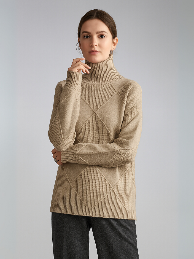 Zijdezachte Coltrui van Kasjmier – Warm, Elegant en Ideaal voor Koude Dagen