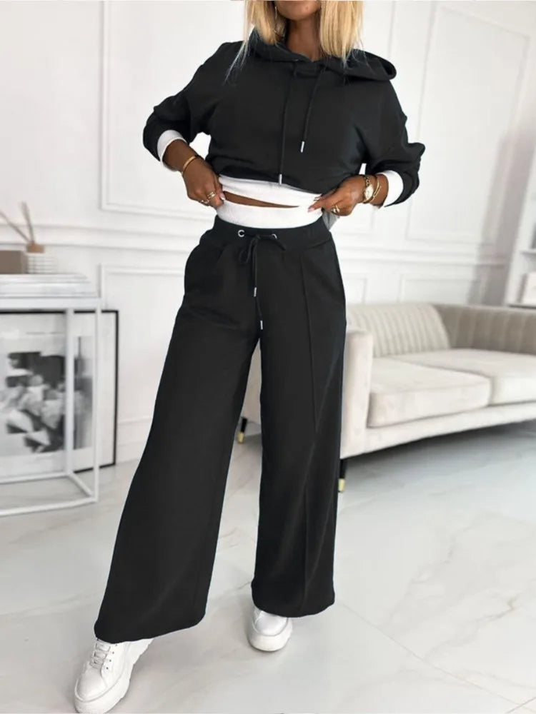 Set van Hoodie en Broek voor Dames – Comfortabele & Stijlvolle Damesoutfit