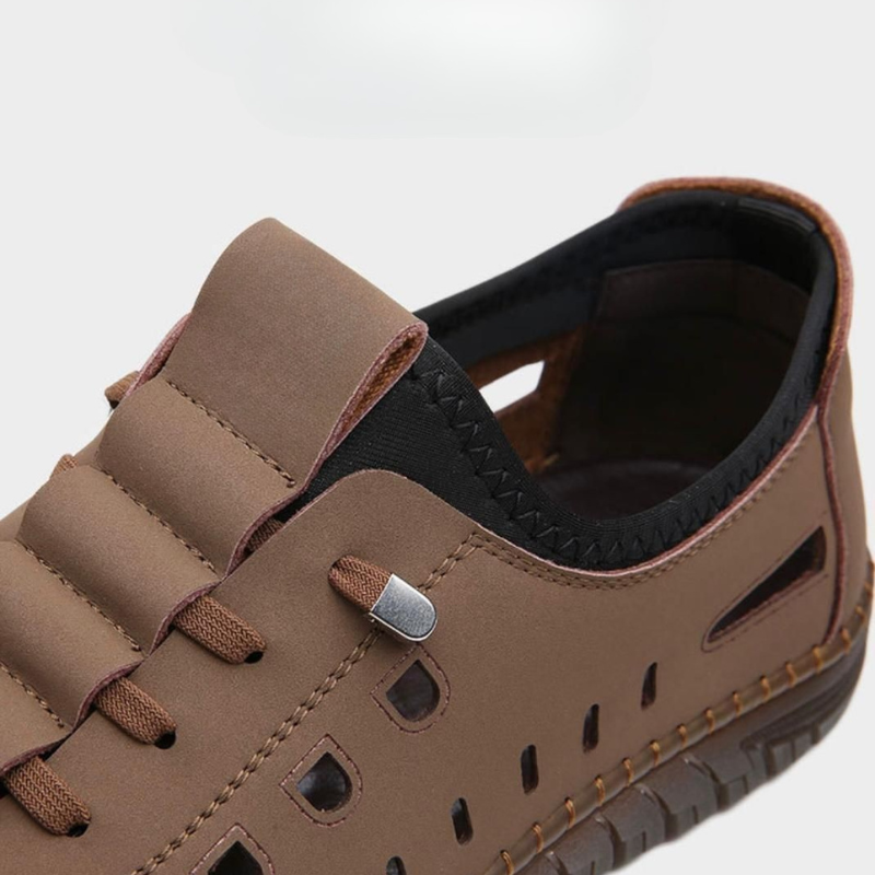 Stijlvolle Heren Lazer Cut Tan Casual Schoenen – Comfort en Stijl voor Elke Gelegenheid