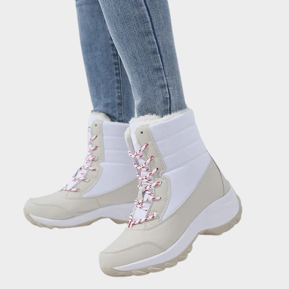 Warme Waterdichte Winterlaarzen voor Dames – Geïsoleerde Outdoor Schoenen
