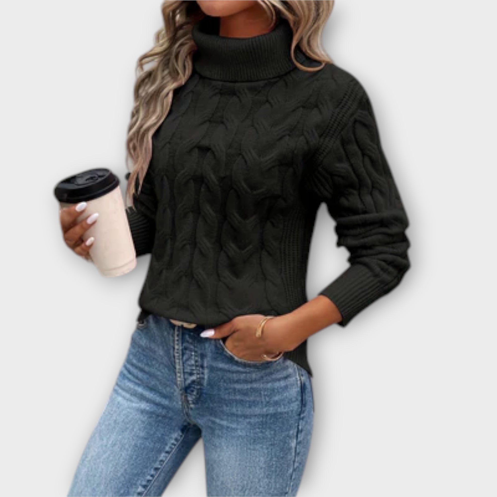 Elegante Gebreide Coltrui – Tijdloos, Warm & Stijlvol