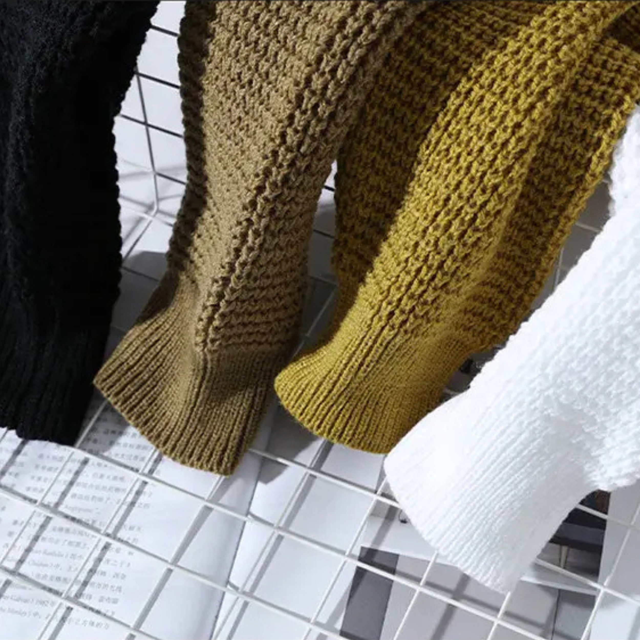 Klassieke Wafelgebreide Pullover – Zachte Ademend Gebreide Trui met Duurzaam Weefsel