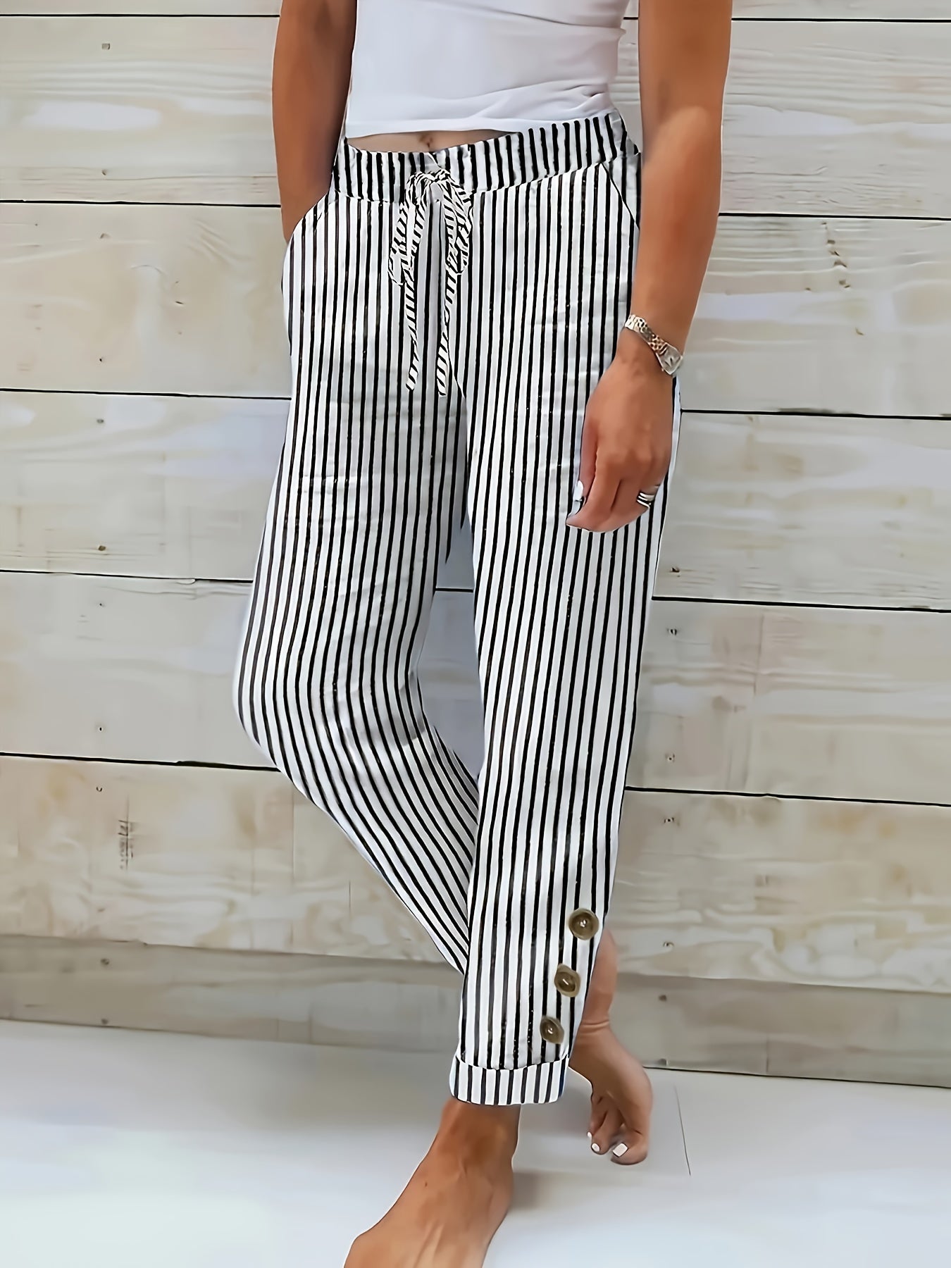 Rekbare Taillebroek Dames – Comfortabele & Stijlvolle Zomerbroek