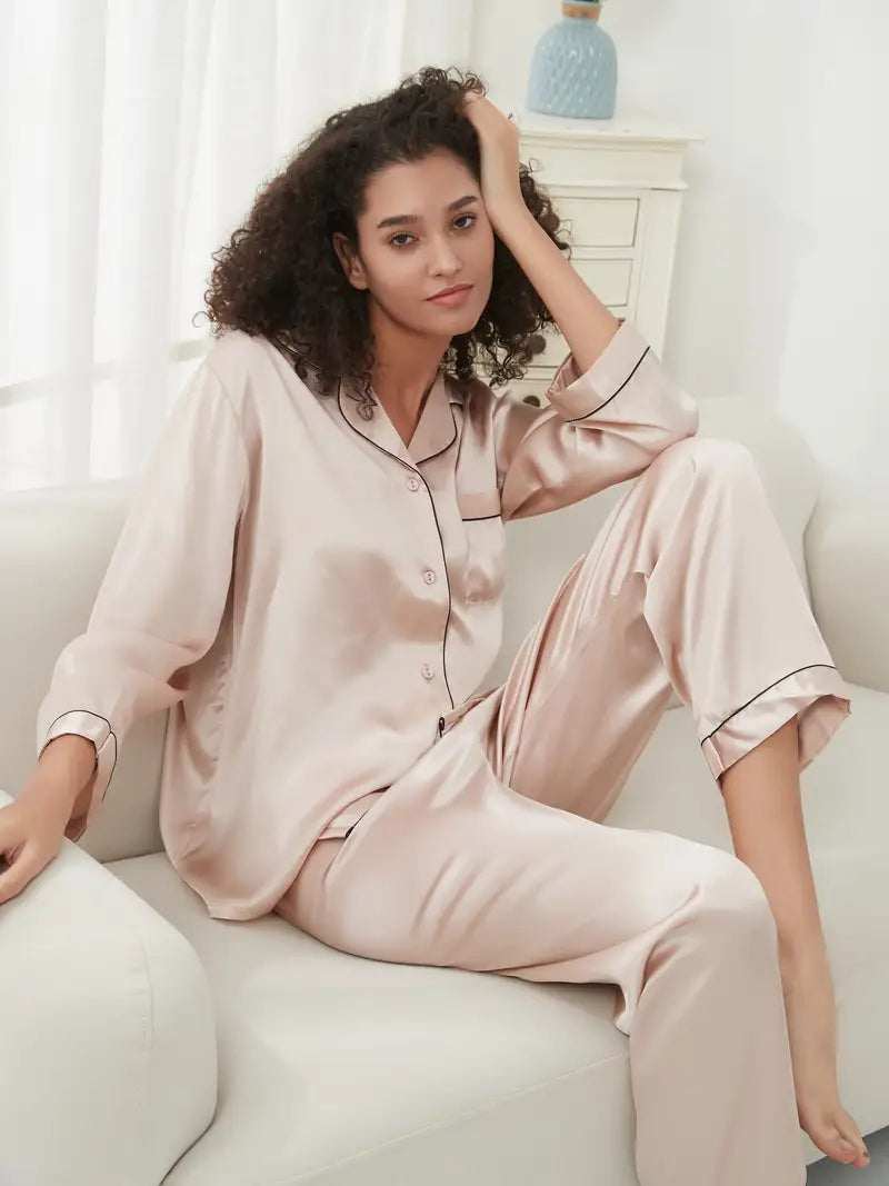 Mulberry Silk Pajamas Set