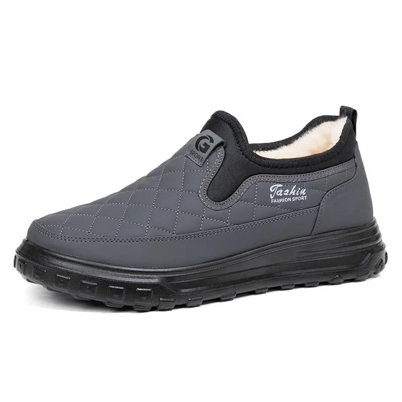 Waterdichte Winter Instappers – Warme Voering, Orthopedische Steun & Antislip Zool