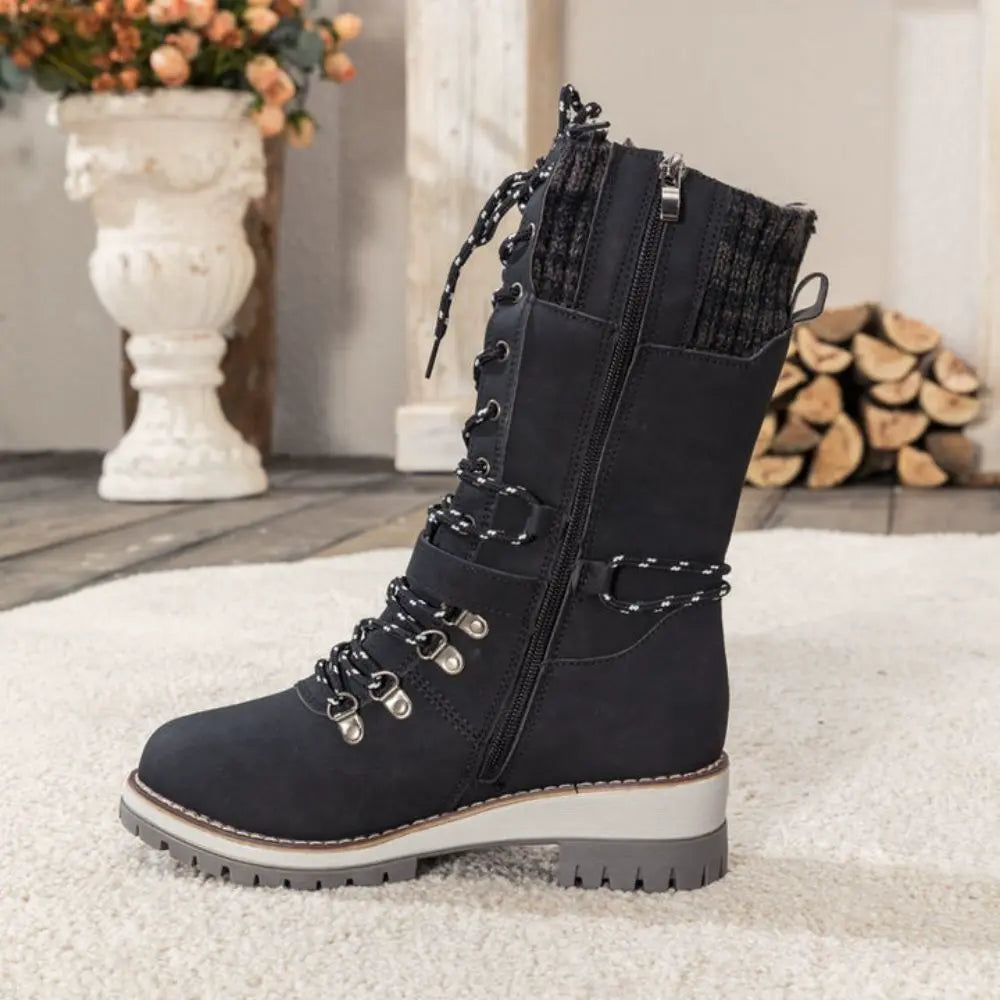 Comfortabele Winterlaarzen met Memory Foam – Warm, Waterdicht & Antislip