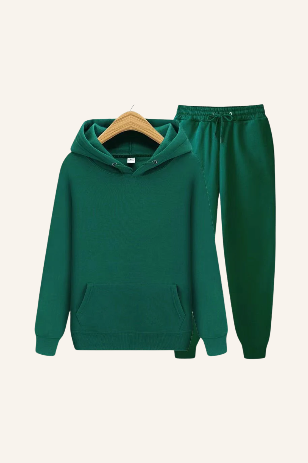 Unisex Hoodie en Joggingbroek Set – Comfortabel Trainingspak voor Thuis en Sport, Zachte Casual Outfit