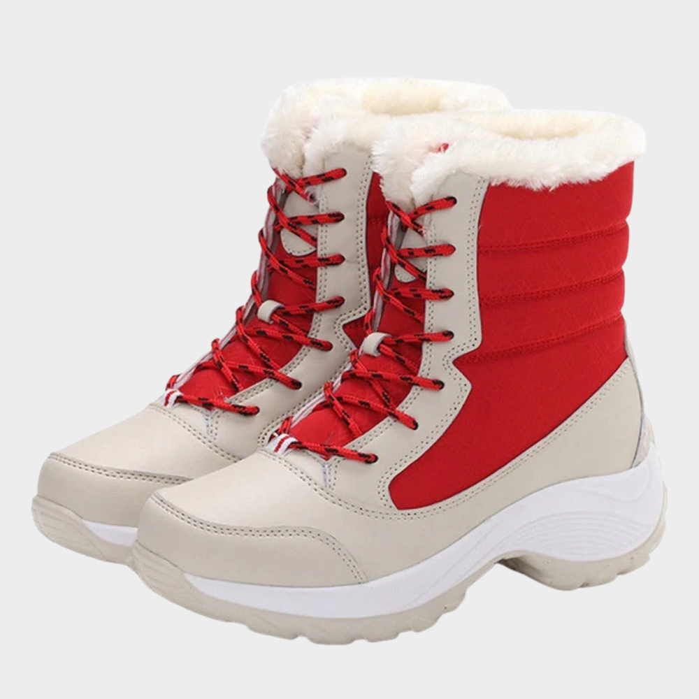 Warme Waterdichte Winterlaarzen voor Dames – Geïsoleerde Outdoor Schoenen