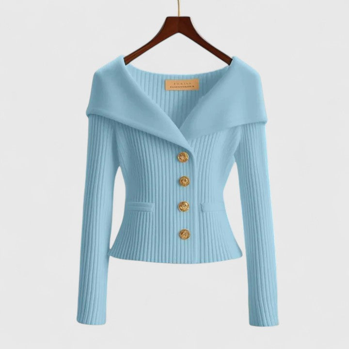 Elegante Cardigan – Zachte Dames Cardigan met Tijdloze Stijl & Comfort