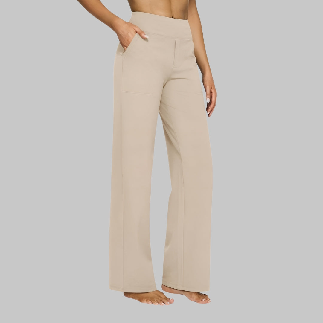 Comfortabele Wijde Broek – Luchtig, Elastisch & Stijlvol