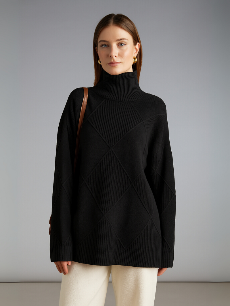 Zijdezachte Coltrui van Kasjmier – Warm, Elegant en Ideaal voor Koude Dagen