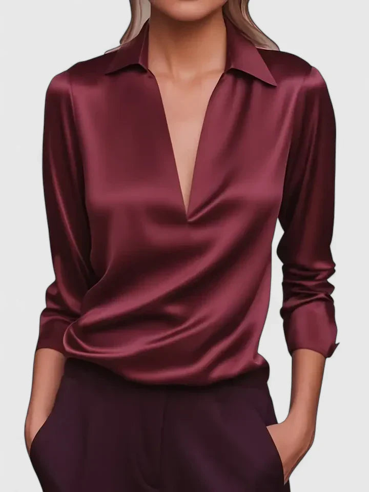 Elegante Blouse – Stijlvol, Comfortabel & Tijdloos Design