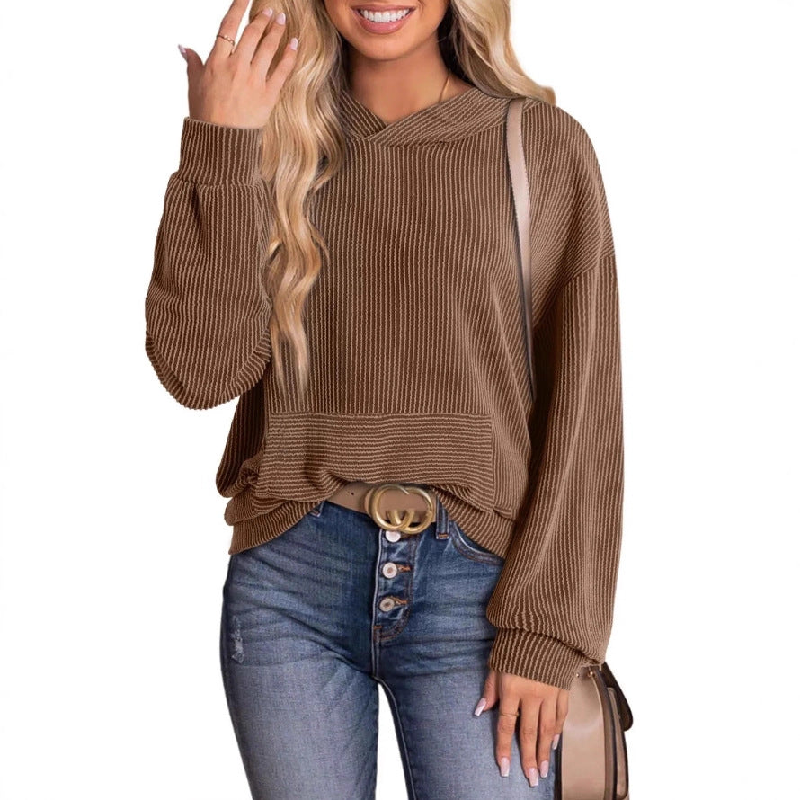 Stijlvolle Gebreide Hoodie – Comfortabele & Tijdloze Knitwear voor Elke Gelegenheid