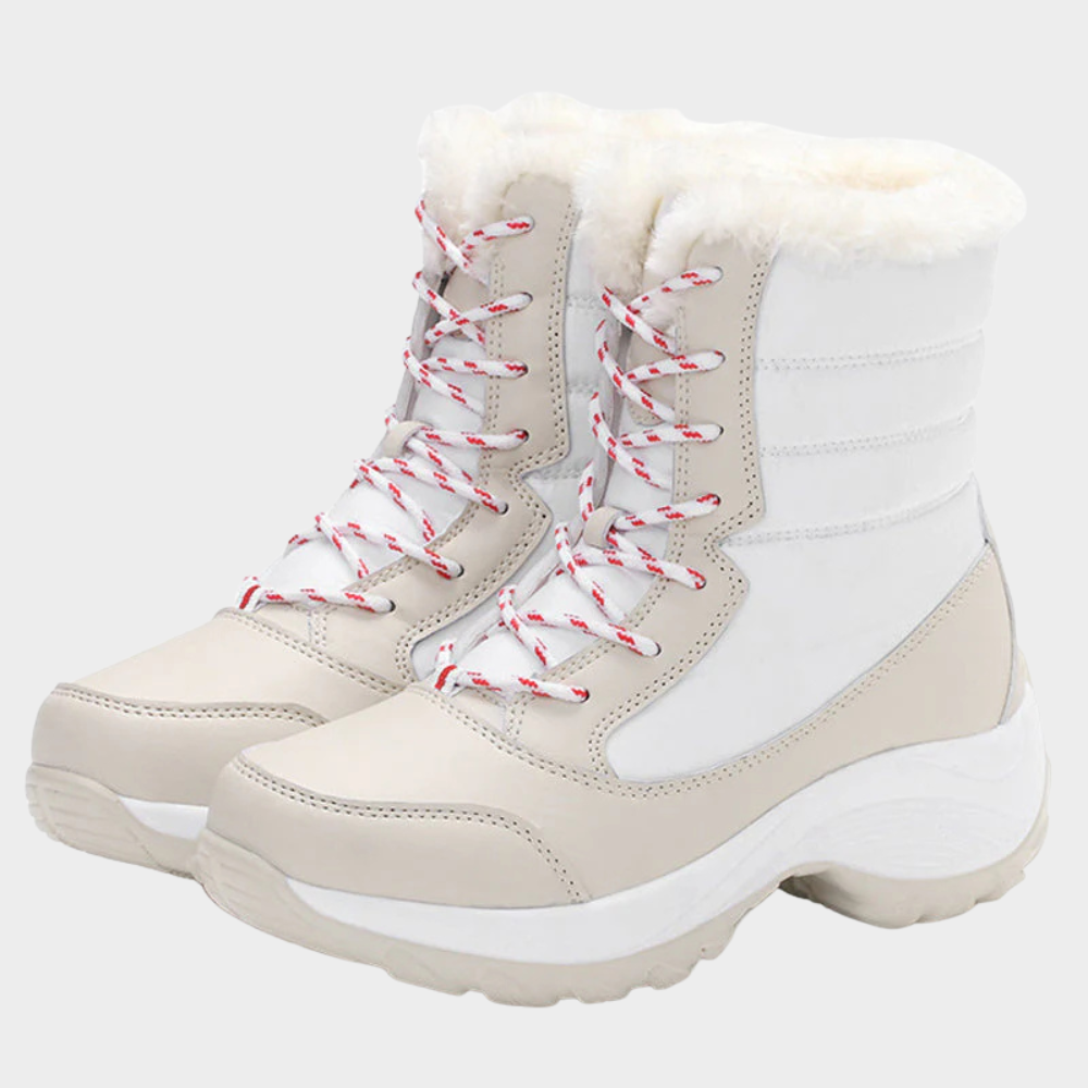Warme Waterdichte Winterlaarzen voor Dames – Geïsoleerde Outdoor Schoenen
