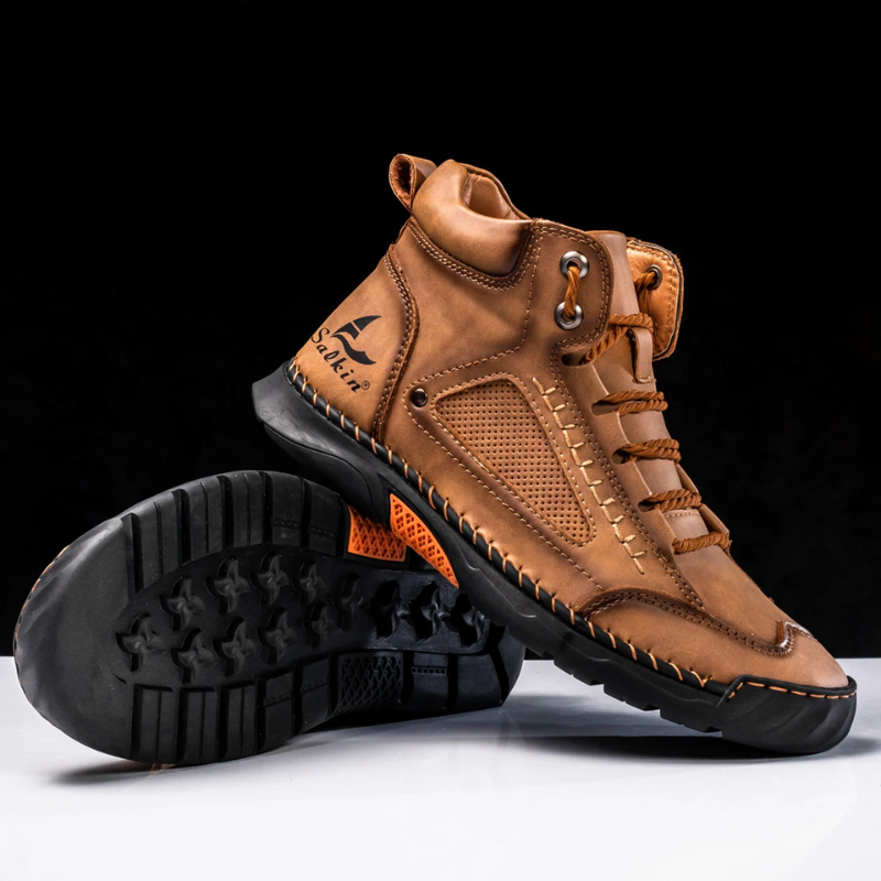 Hoge Top Schoenen – Premium Leer, Waterdicht en Ademend voor Ultiem Comfort