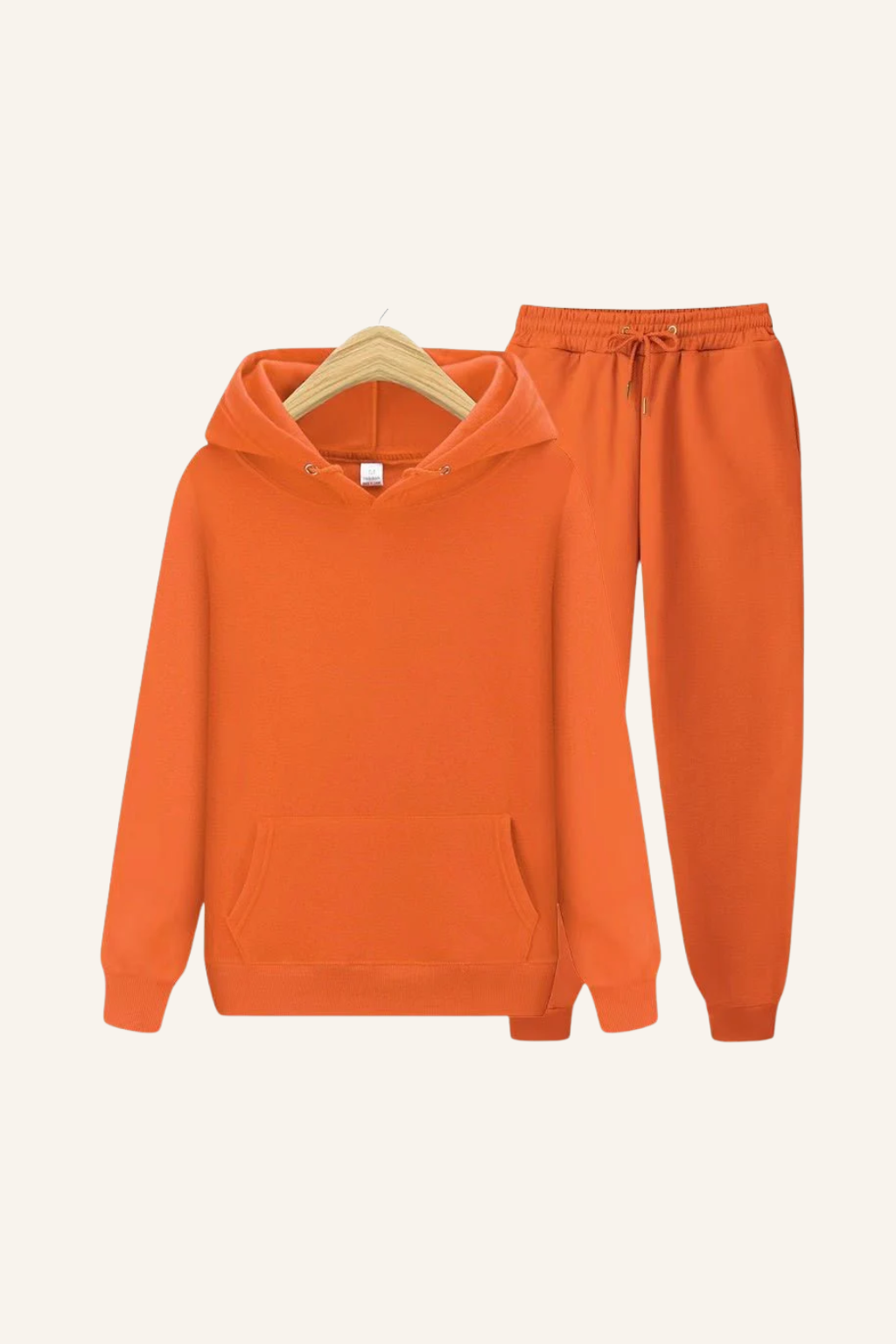 Unisex Hoodie en Joggingbroek Set – Comfortabel Trainingspak voor Thuis en Sport, Zachte Casual Outfit
