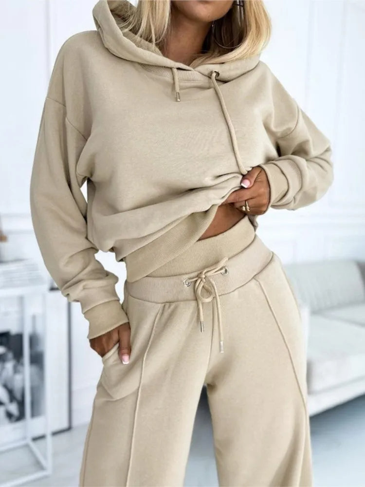 Set van Hoodie en Broek voor Dames – Comfortabele & Stijlvolle Damesoutfit