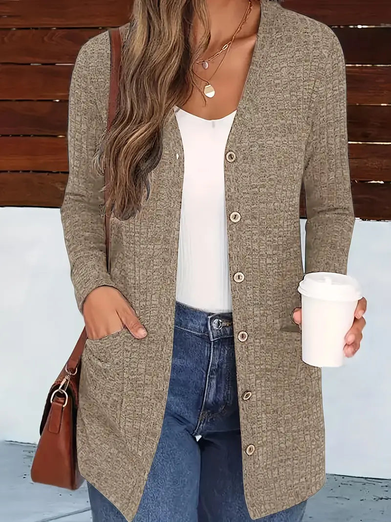 Langsleeve Cardigan – Comfortabele & Stijlvolle Damesvesten met Lange Mouwen