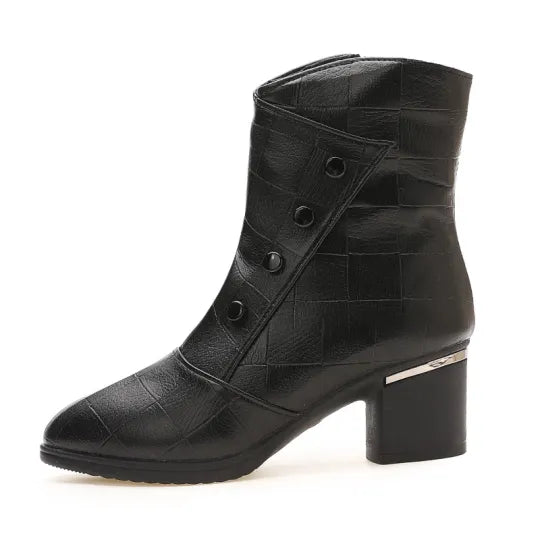 Dames Orthopedische Enkellaarzen – Comfortabele Stevige Schoenen tegen Voet- en Kniepijn