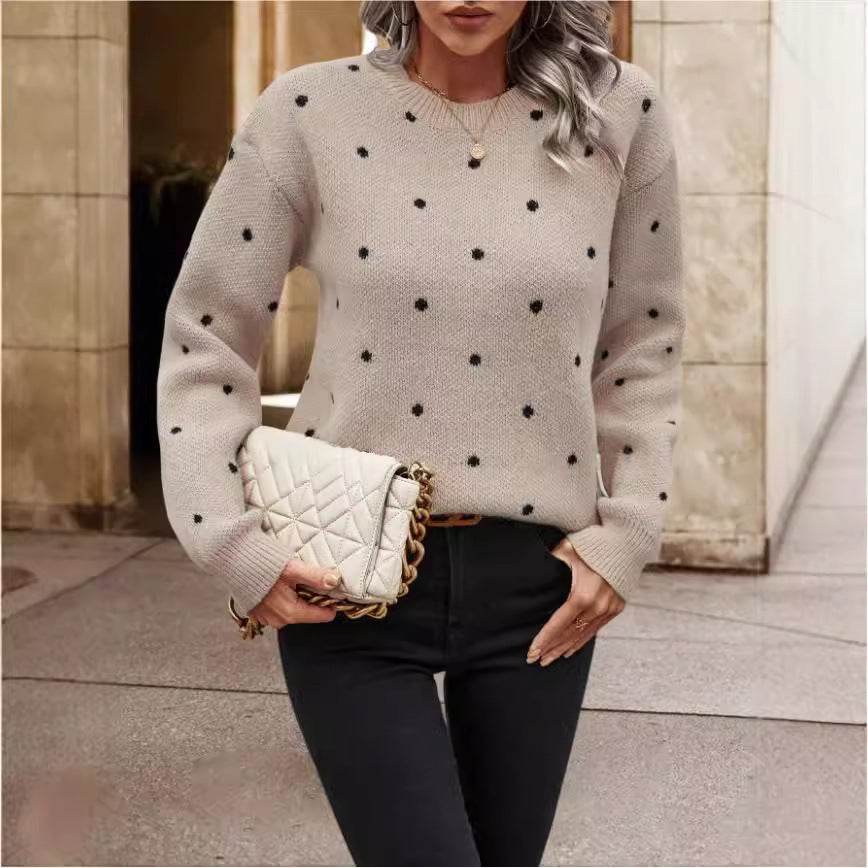 Pull en Maille Jacquard – Stijlvol, Comfortabel en Tijdloos