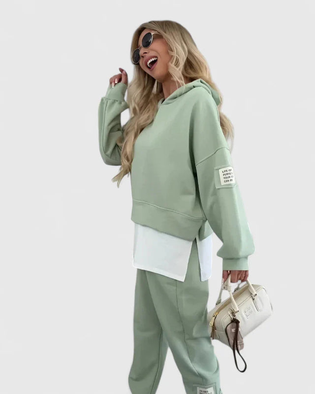 Comfortabele Tweedelige Set – Stijlvolle Lounge- en Casual Outfit met Perfecte Pasvorm