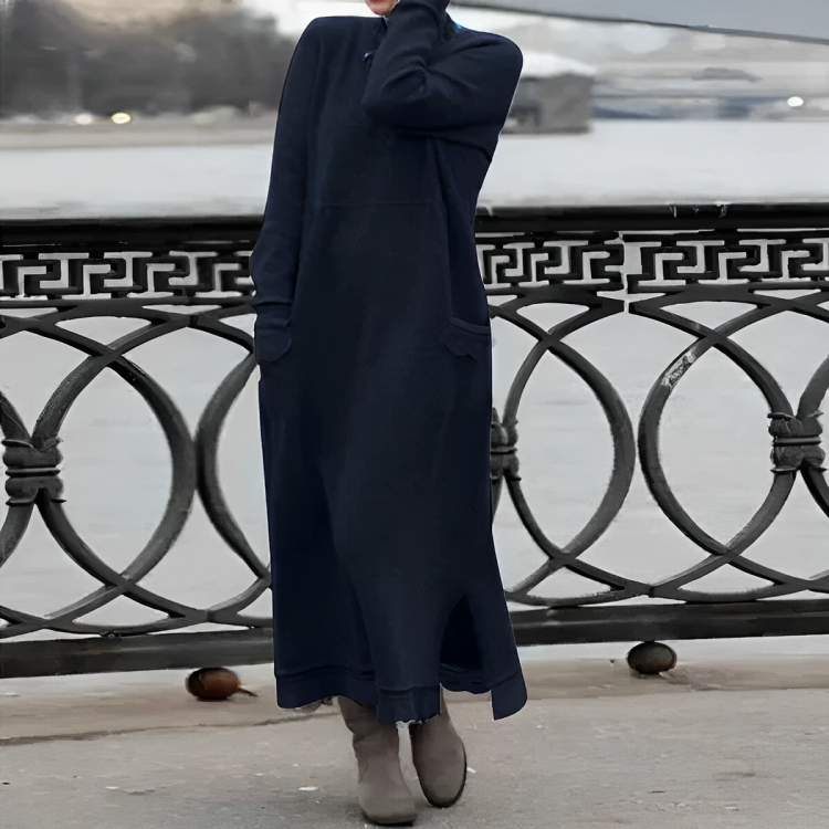 Comfortabele Maxi Jurk – Elegante & Casual Lange Jurk voor Dames