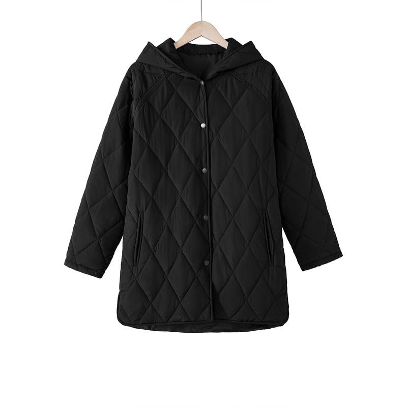 Dames Winter Puffer Jas – Oversized en Lichtgewicht Gewatteerde Jas