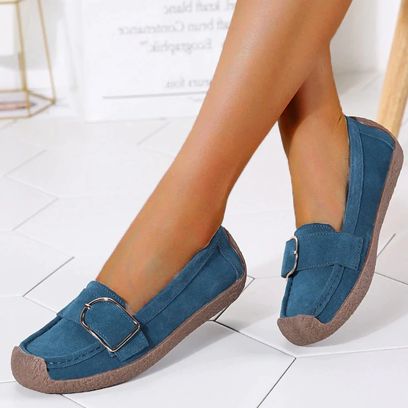 Fashion Flats Echte Leren Loafers – Stijlvolle en Comfortabele Loafers voor Elke Gelegenheid