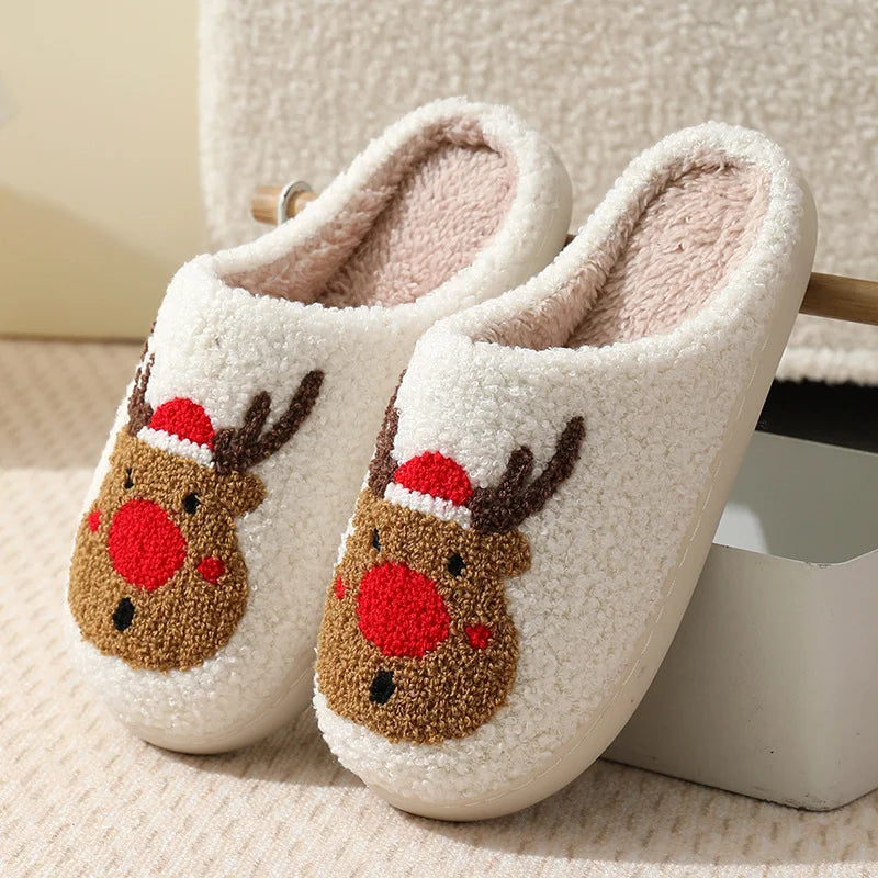 Warme Casual Winter Print Schoenen met Sandworm Neus voor Dagelijks Gebruik