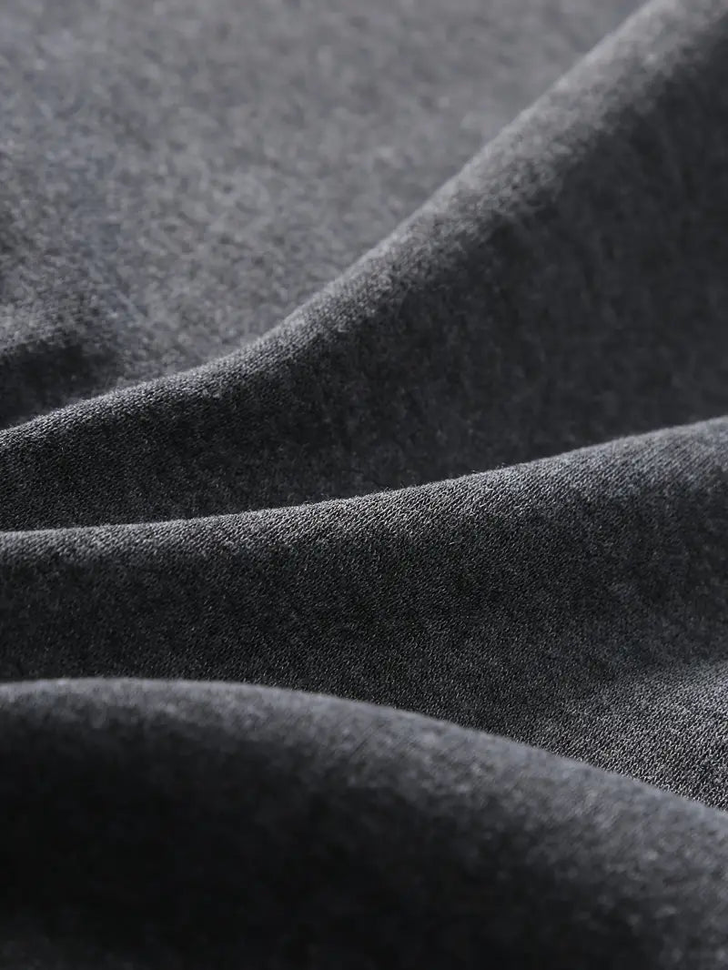 Heren Lange Mouw Sweatshirt met Contrasterende Strepen – Casual Ronde Hals Pullover