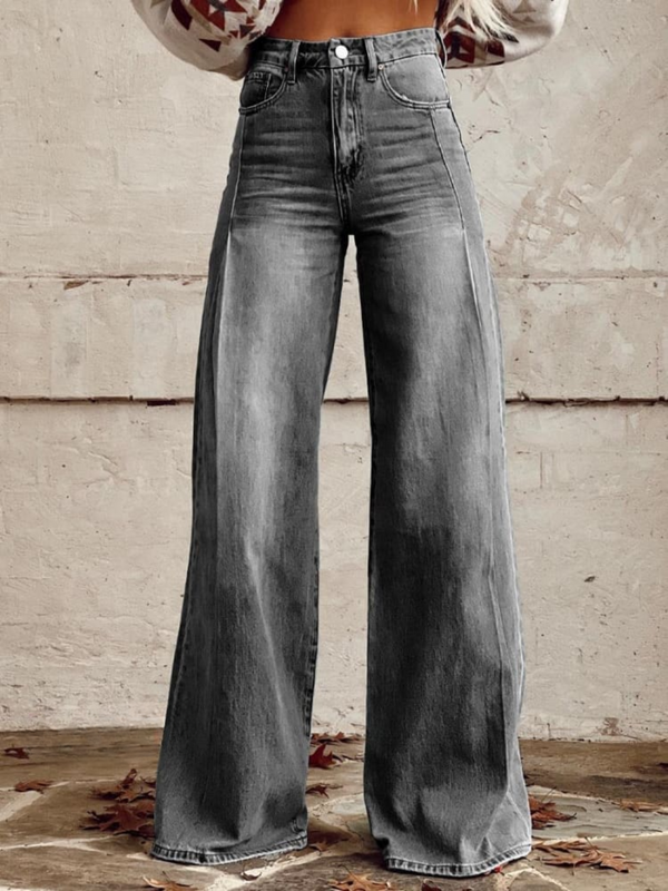 Vintage Flared Pants – Stijlvolle Uitlopende Broek met Retro Flair