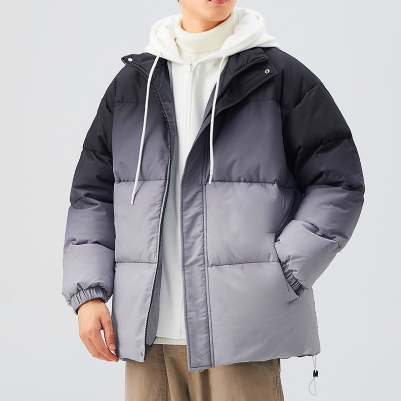 Ombré Puffer Jas – Warme & Waterafstotende Winterjas