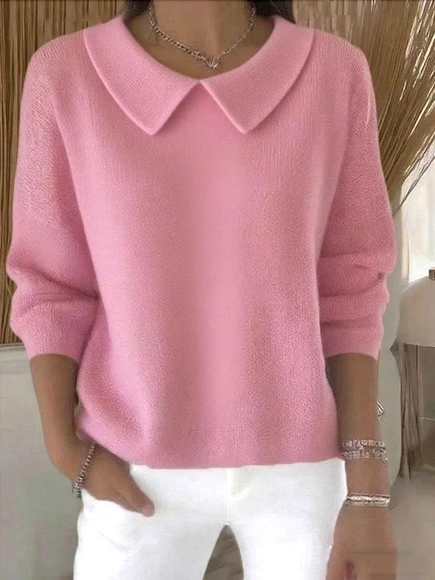 Elegante Casual Blouse – Stijlvolle Damesblouse met Lange Mouwen voor Werk & Vrije Tijd