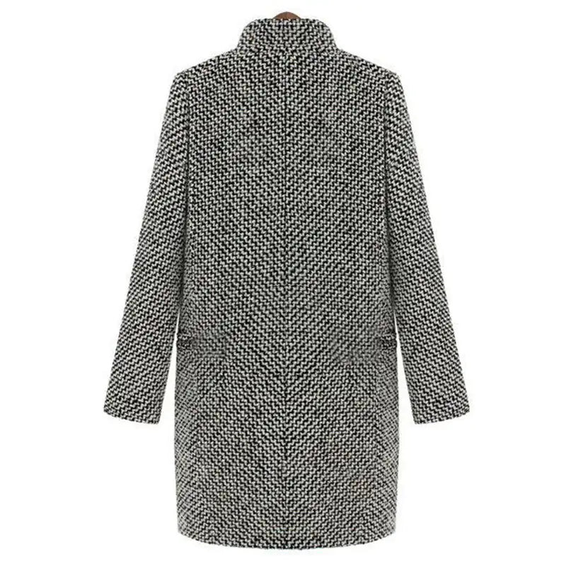 Stijlvolle Mantel voor Herfst en Winter – Elegante Bescherming tegen Koude & Wind